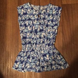 Lilly Pulitzer short jumper girls Size 6/7